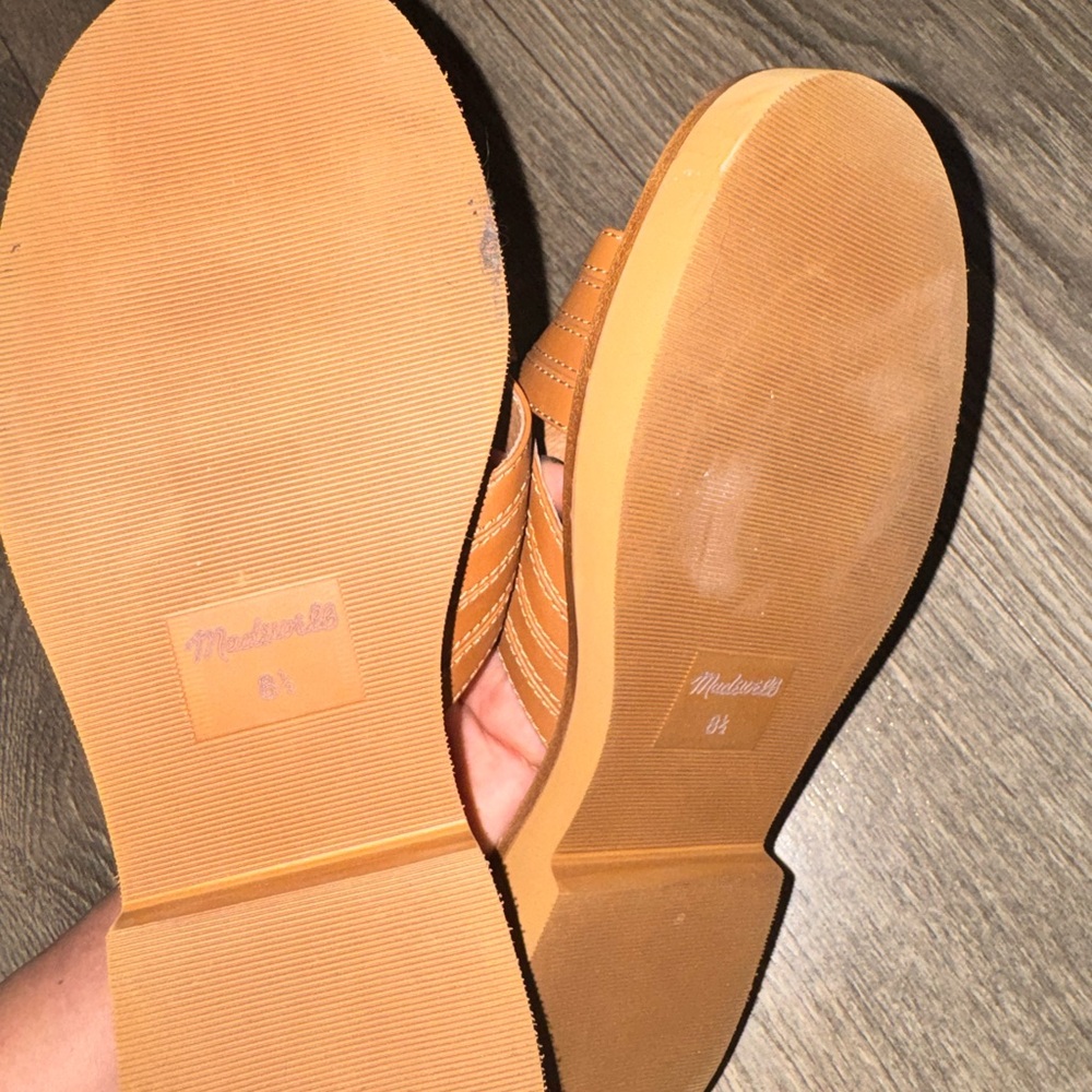 Madewell the Alina platform Crossover Slide Sandals - Picture 5 of 5